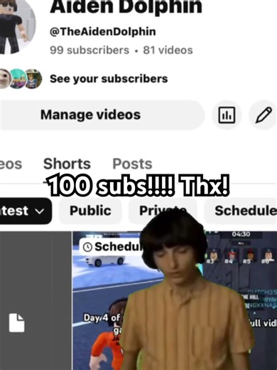 Mike Wheeler snapping meme 99 subscribers to 100