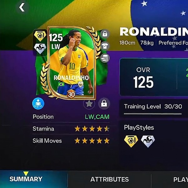Ronaldinho 🤩 #fcmobile
