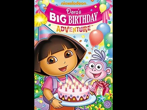 Opening to Dora the Explorer: Dora's Big Birthday Adventure 2010 DVD