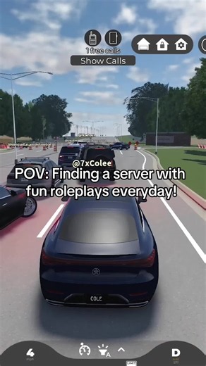 The drivers here are actually so good 🥰🚗 #greenvillerp #robloxgreenville #gvrr #roblox #gvrpserver