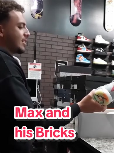 Max Resells Unique Sneakers with Bricks