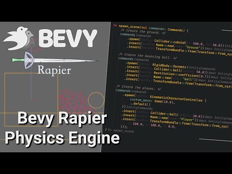 Rapier Physics Engine Showcase: Rust Physics Engine for Bevy
