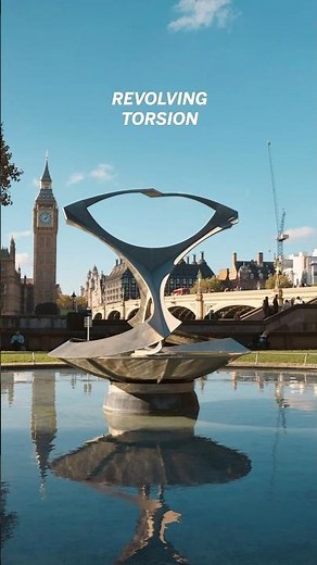 Did you know Naum Gabo’s fountain, Revolving Torsion, actually moved when it was first installed?