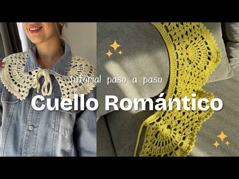 CUELLO ROMÁNTICO #4 - Tutorial paso a paso 🫧✨