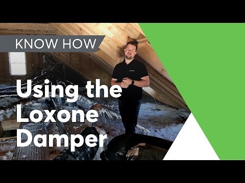 Using Dampers for perfect heating & cooling control