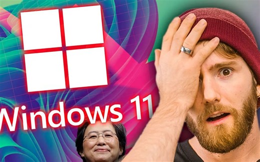 【科技链】Windows 11新补丁进一步负优化AMD平台 RX 6600中端卡发布 [科技新闻TechLinked #533]
