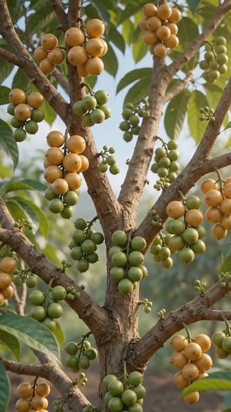Lanzones Growing from Seed to Harvest…#trending #timelapse #lanzones #plantgrowth