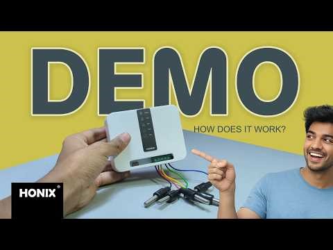 How Water Level Indicator Works ? | HONIX Tankstat WLI DEMO | honix.in
