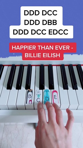 Learn to Play Happier Than Ever by Billie Eilish on Piano