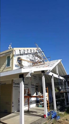 Porch Build Series - Extending the 2nd Story Overhangs