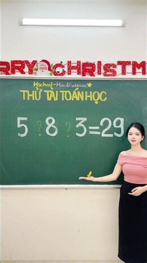 Tập 1005: Thử tài Toán học 🥰 #maths #mathematics #education #iq #hschool #dovui #toanhoc #hacknao