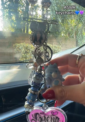 Soothing ASMR with Keychains for Relaxation