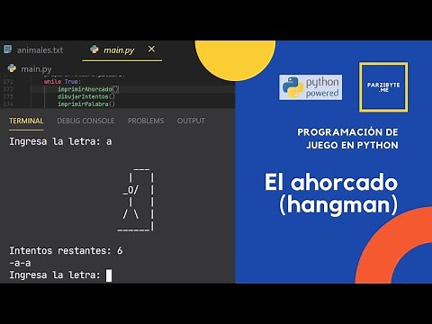 Ahorcado en Python - Programación de juego
