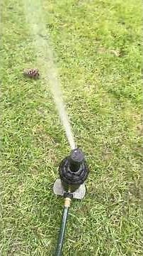 Rain bird R-50 sprinkler with 1.5 radius plus nozzle.