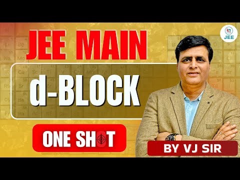 Complete D-Block in One Shot 🚀 Inorganic Chemistry | VJ Sir