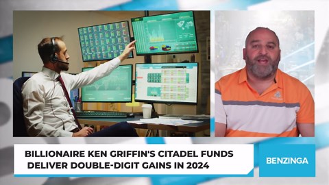 Billionaire Ken Griffin's Citadel Funds Deliver Double-Digit Gains In 2024