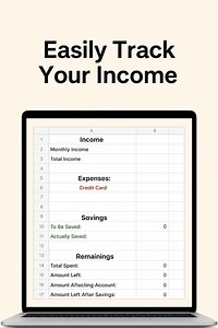 Simple Expense Tracker | Easy Digital Budget Spreadsheet | Instant Download - Etsy UK