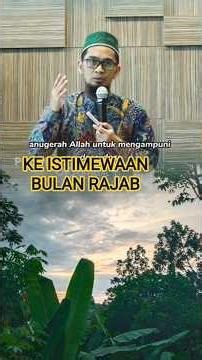 ke istimewaan 1Rajab tahun 2025 #adihidayatterbaru#amalan#bulanrajab #dakwahsingkat#amalancepatkaya