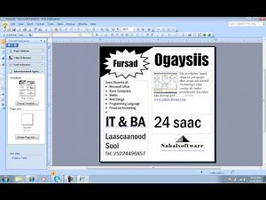 Lesson 02 Template P1 - Microsoft Publisher 2007 - Sahalsoftware