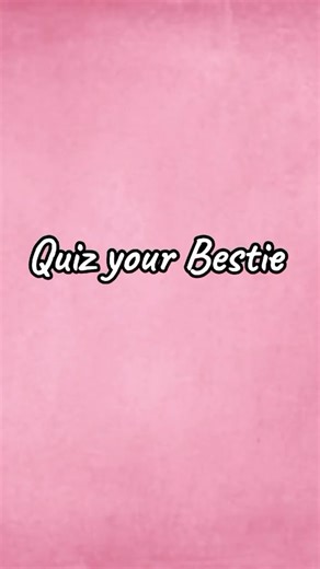 flamingo besties on Instagram: "Bestie Quiz! How well does your Bestie know you? 🤪🤔 #bestiequiz #bff #bffquiz #howwelldoyouknowyourbestie #bestfriendquiz #quiz #friends #friendshipquiz #friendship"