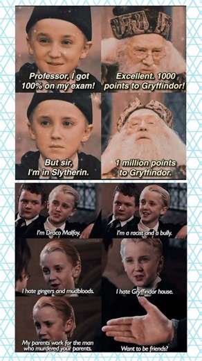 Draco Malfoy’s Most Savage Gryffindor Roast 😂🐍 | Harry Potter Meme#shorts#funny #plzsubscribe🙏 ✨️
