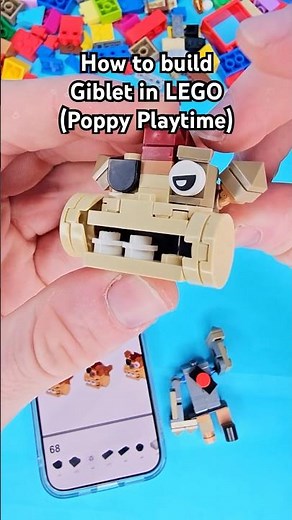 How to build Giblet in LEGO with Brickify! 🐻 (Poppy Playtime)