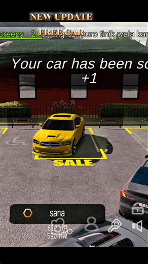 Free Car 🤑 New update Car Parking Multiplayer #carparkingmultiplayer #shorts