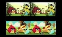 Mix of 4 videos from youtube : Up To Faster 4 Parison To Angry Birds