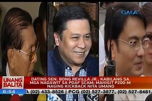 Apat na taon matapos makulong si dating Senador Bong Revilla Jr., hahatulan na ang dating senador mamaya. Pero bago iyan, balikan natin ang multi-million peso Priority Development Assistance Fund (PDAF) scam sa report na ito. Sa mga Kapuso abroad, tumutok o mag-subscribe sa GMA Pinoy TV, GMA Life TV, at GMA News TV International para sa iba pang mga balita. | GMA News