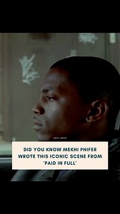 11 reactions · 21 shares | Did you know Mekhi Phifer’s wrote this iconic scene in 'Paid in Full'? | Happy Birthday Mekhi Phifer Vid. Cred.: Sway in the Morning | Blex | Facebook