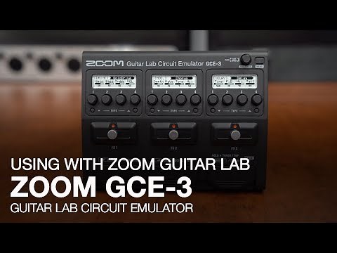 Zoom GCE-3: Connecting With Zoom Guitar Lab