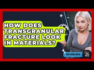 How Does Transgranular Fracture Look In Materials? - How Things Break