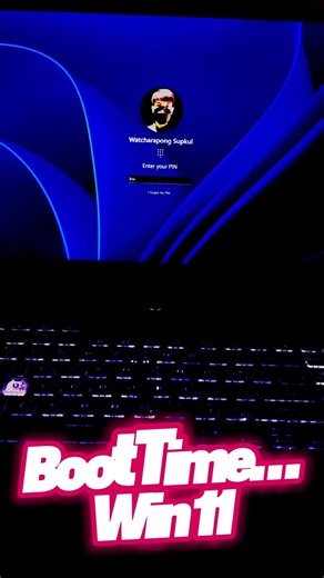 Boot Time…3s Asus TUF Gaming F15 Intel Core i7-12700H RTX 3070
