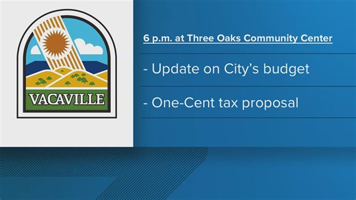 Vacaville town hall tonight