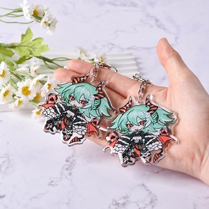 Custom Anime Acrylic Keychain, Personalized Artwork Gift - Etsy