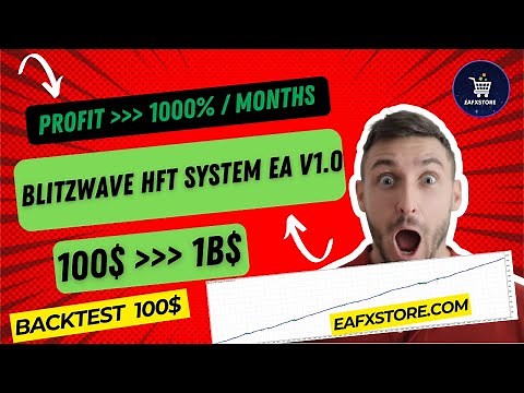 Backtest EA | BlitzWave HFT System EA V1.0 MT4 Review | FX STORE EA