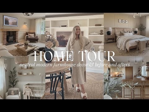 FULL HOME TOUR | English countryside home, modern farmhouse decor | before and after 2025