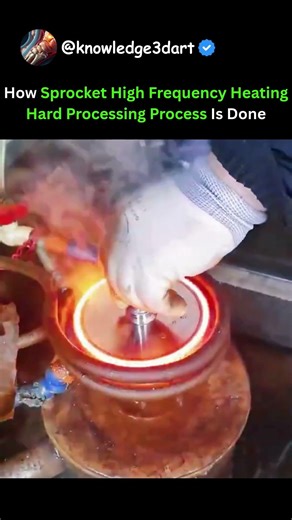How Sprocket High Frequency Heating Hard Processing Process Is Done