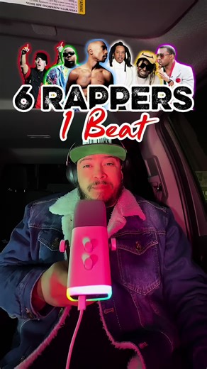 6 Rappers 1 Beat! Jay Z, Eminem, Biggie Smalls, 2pac, Lil Wayne, and Kanye West. #hiphop #rapper #rap #hiphopculture #creatorsearchinsights