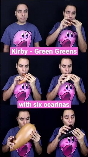 KIRBY Green Greens with six Ocarinas 💫