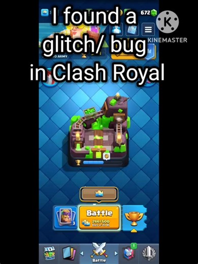 Found a glitch/ bug in clash royal #clashroyale