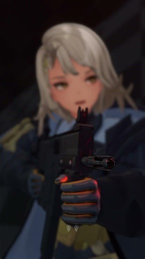 Vector GFL2 | Goo Engine Test #girlsfrontline2exilium #3danimation #gooengine #blender3d