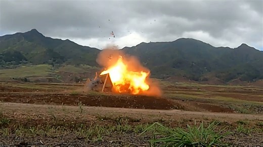 US Army FPV attack drone in action