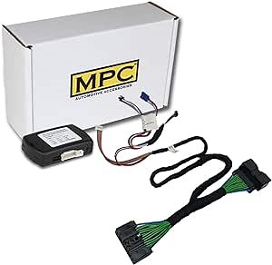 MPC Plug N Play Remote Starter Compatible with 2017-2019 Ford F-450 Super Duty |Diesel| |Key to Start| |NO HONK-Lock-Unlock-Lock| with T-Harness OEM Key Fob Activated