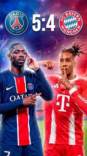 ♫ PSG 5:4 Bayern Munich Song, Champions League, Highlight ♫, Football Song - Football Music