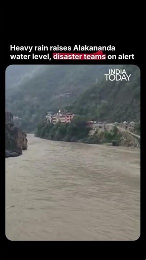 Uttarakhand Rains: Alaknanda River Swells, Authorities On High Alert #monsoon