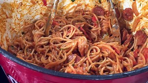 Recipe: Creamy Cajun Shrimp and Sausage Pasta