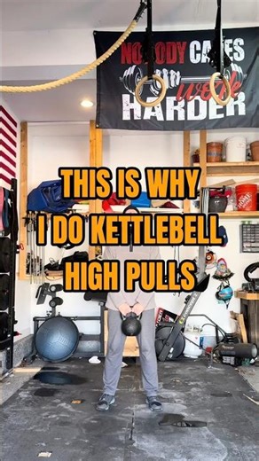 Kettlebell high pulls