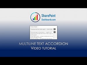 Multiline Text Accordion in SharePoint Online Microsoft Lists Modern List View