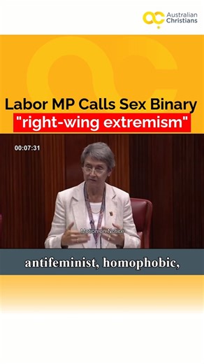In what can only be described as an unhinged rant, a prominent WA Labor MP described the view that there are only two sexes as ""right-wing extremism"". This is the radicalism of the modern Labor Party - they will call you an extremist for claiming that human sex is binary. Help us stand up to this insanity! Please sign our petition to investigate gender experiments on WA's children today! https://www.gender-health-inquiry.com/ | Australian Christians Party